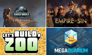 Jurassic World Evolution 3, Empire of Sin, Let's Build a Zoo y Megaquarium, algunos de los mejores juegos de gestión.