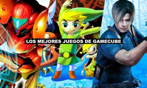 Samus Aran, Link y Leon S. Kennedy, protagonistas de los mejores juegos de GameCube, listos para la acción.