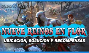 God of War Ragnarök: guía de los nueve reinos en flor, ubicación, solución y recompensas.
