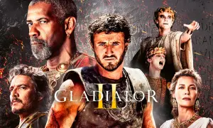 Elenco de Gladiator 2: Denzel Washington, Pedro Pascal, Paul Mescal y Connie Nielsen, listos para la batalla.