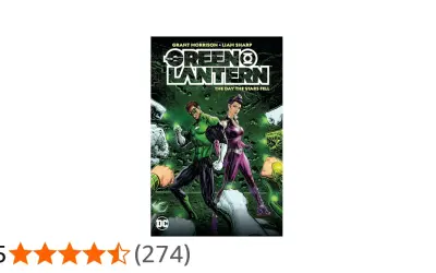 El cómic "The Green Lantern 2: The Day the Stars Fell" muestra a Green Lantern y a una compañera luchando contra una amenaza cósmica.