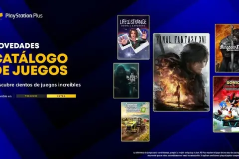 Catálogo de juegos de PlayStation Plus: Final Fantasy XVI, Kingdom Come: Deliverance, Sonic Generations y más. ¡Descubre los juegos del mes!