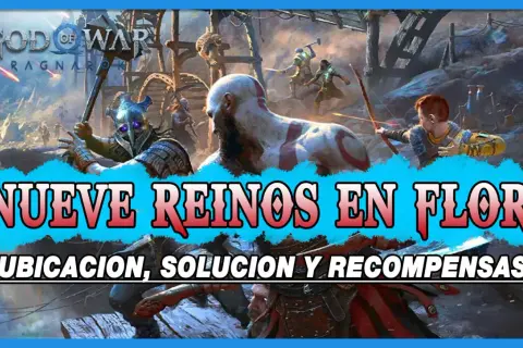 God of War Ragnarök: guía de los nueve reinos en flor, ubicación, solución y recompensas.
