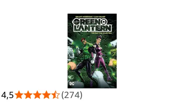 El cómic "The Green Lantern 2: The Day the Stars Fell" muestra a Green Lantern y a una compañera luchando contra una amenaza cósmica.