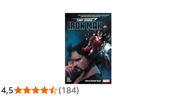 Tony Stark, el hombre detrás de Iron Man, en una portada de cómics de Marvel.
