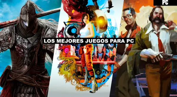 Un guerrero con armadura, Chell de Portal y dos hombres de Dishonored protagonizan esta lista de los mejores juegos pc.