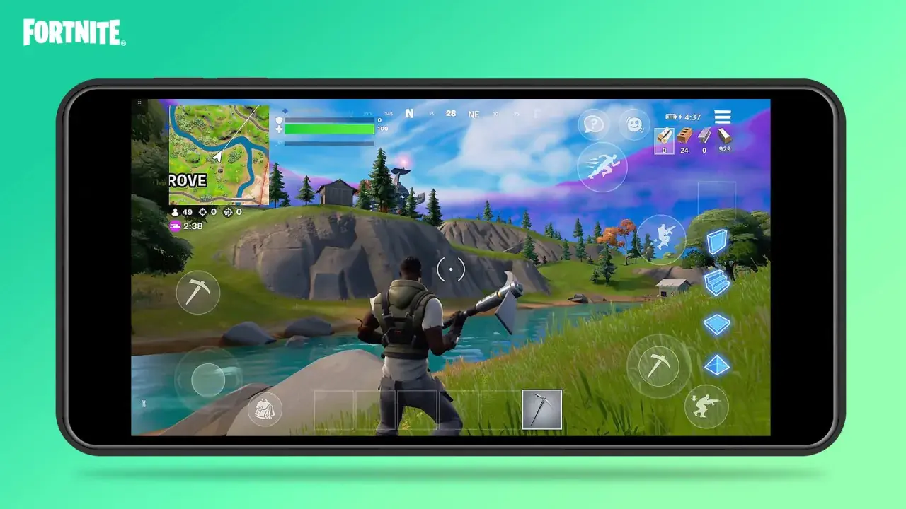 Fortnite en móvil: ¡juega sin importar los requisitos! Mira la acción en tu pantalla.