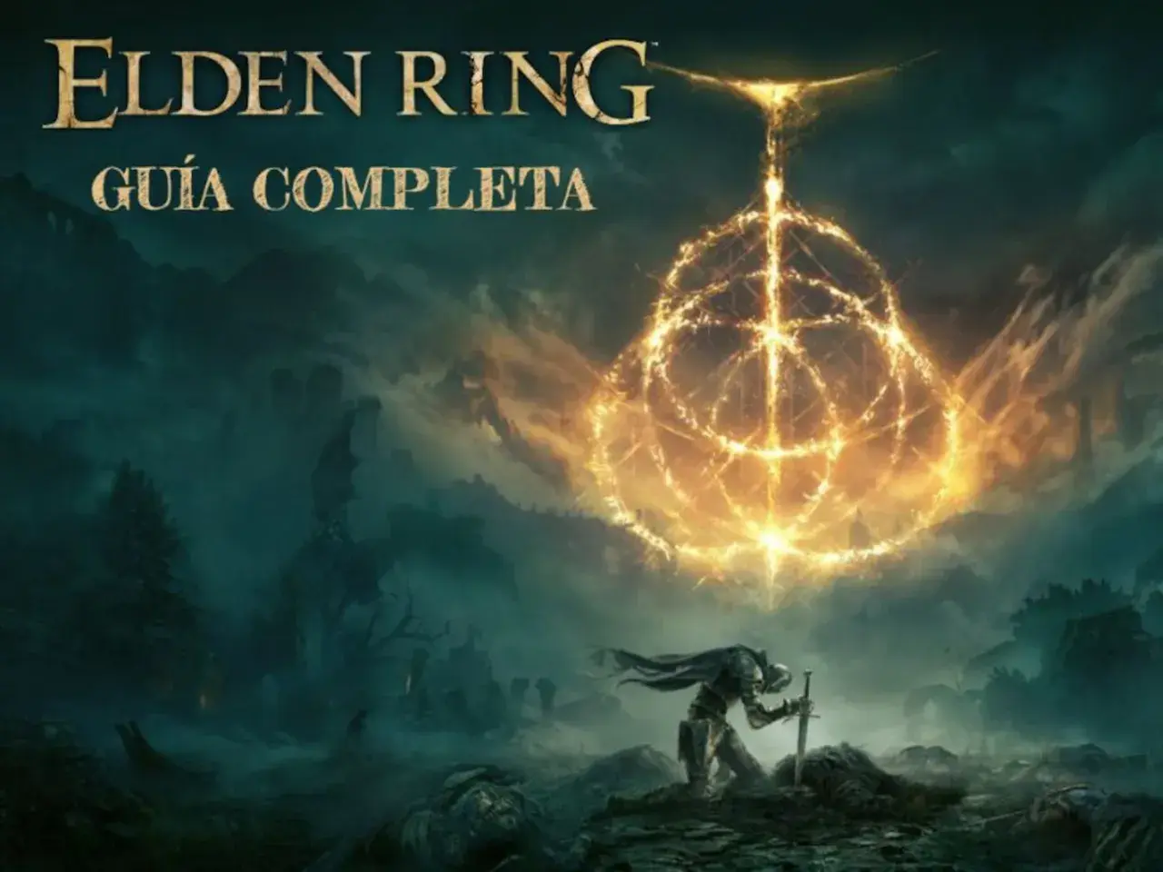 El guerrero se arrodilla ante el Gran Árbol Dorado, una escena icónica de Elden Ring. Esta guía completa te ayudará a dominar el juego.