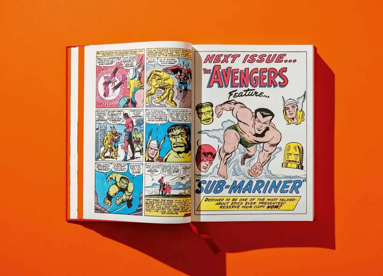 El primer cómic de Marvel presenta a los Vengadores y al Sub-Marinero. ¡Una aventura épica te espera!