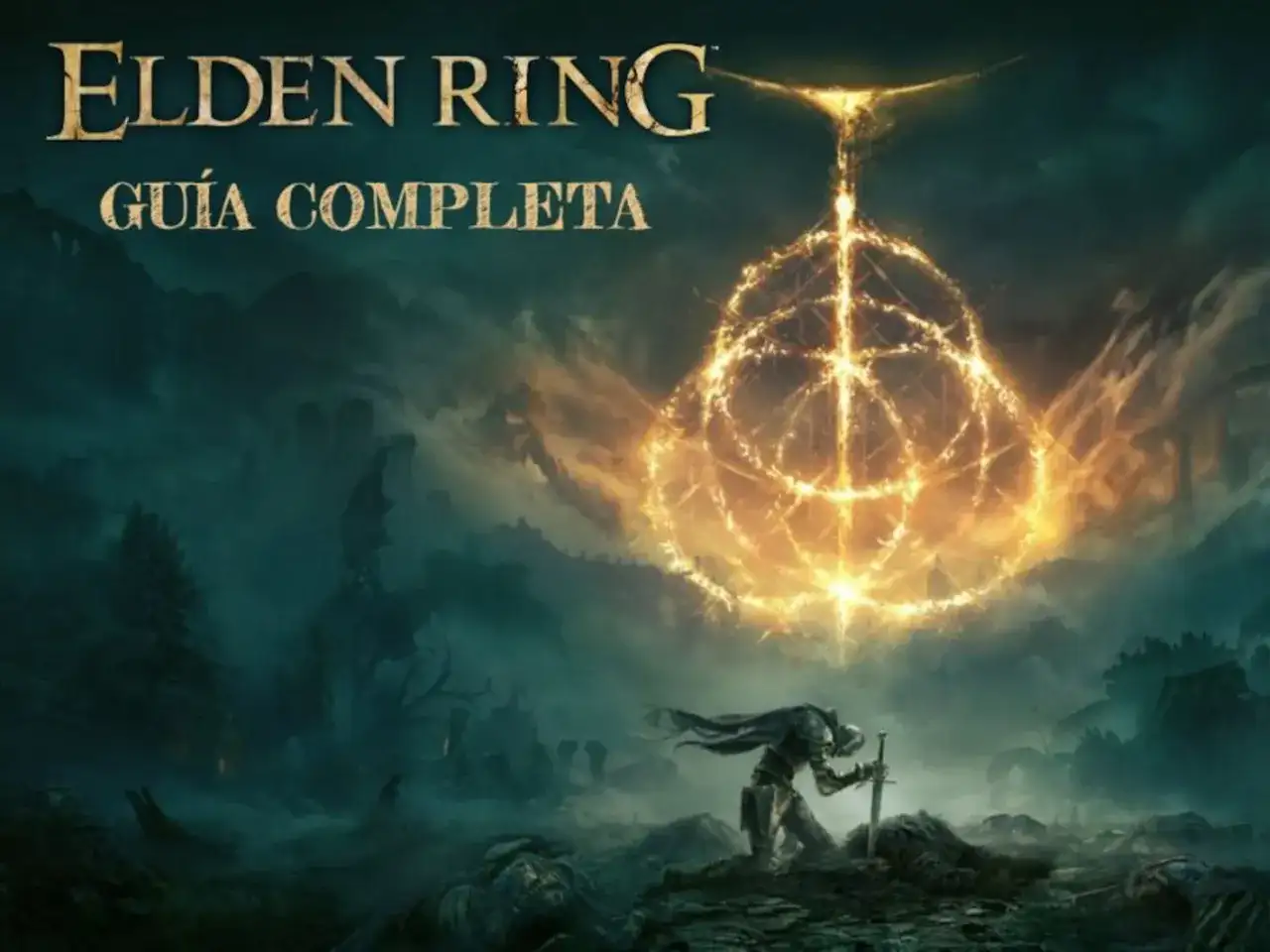 El guerrero se arrodilla ante el Gran Árbol Dorado, una escena icónica de Elden Ring. Esta guía completa te ayudará a dominar el juego.