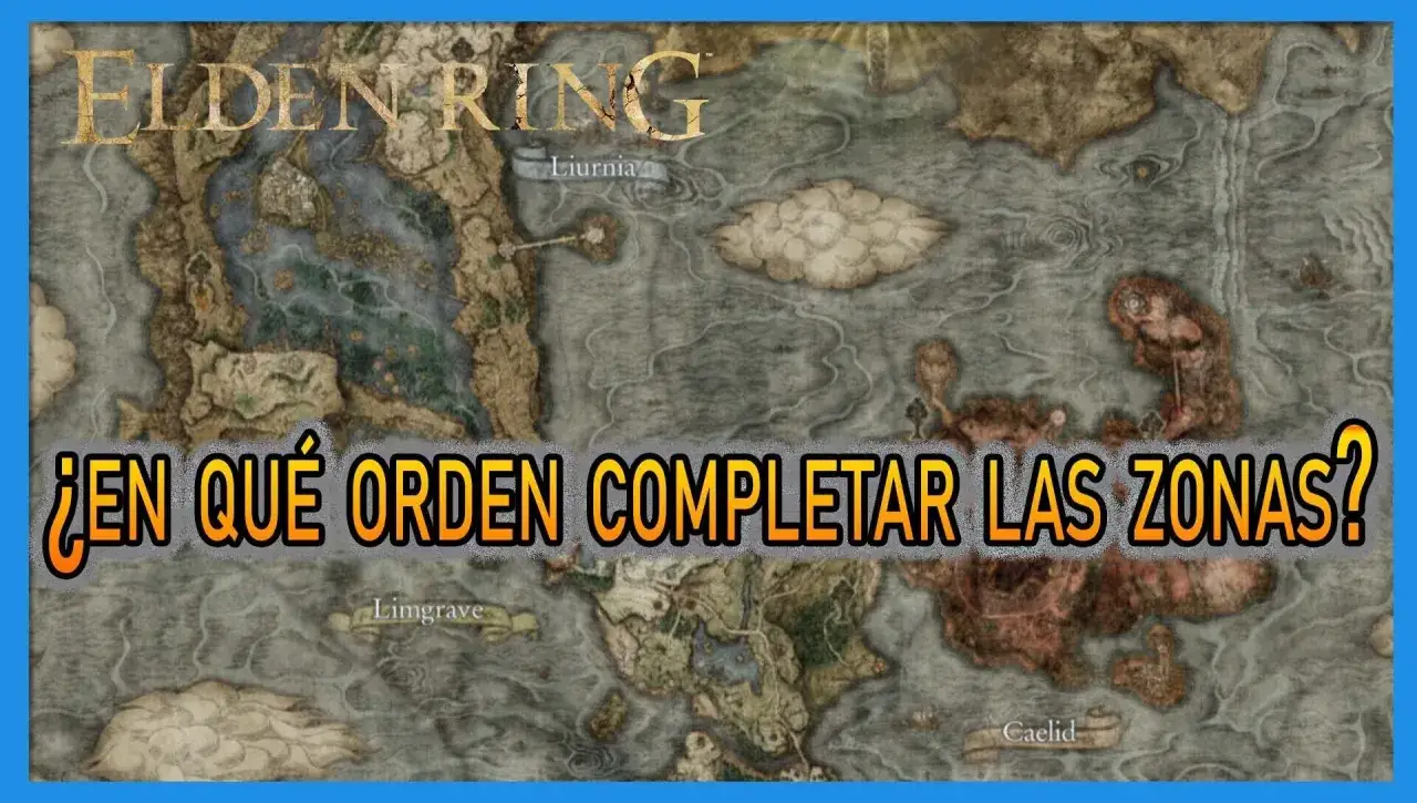Mapa de Elden Ring con la pregunta 