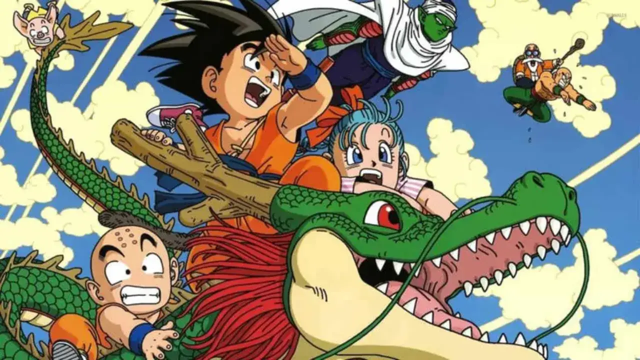 &iexcl;Feliz goku day! Goku, Bulma, Krilin, Piccolo y Mutenroshi viajan en Shenlong.