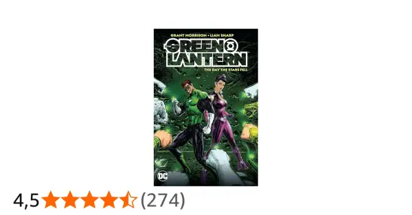El cómic "The Green Lantern 2: The Day the Stars Fell" muestra a Green Lantern y a una compañera luchando contra una amenaza cósmica.