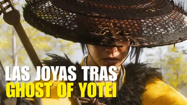 Guerrero con sombrero de paja y vestimenta amarilla, listo para la acción en un mundo de **weird west**.