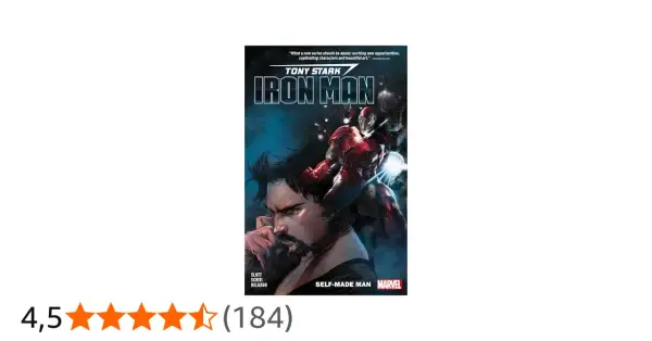 Tony Stark, el hombre detrás de Iron Man, en una portada de cómics de Marvel.